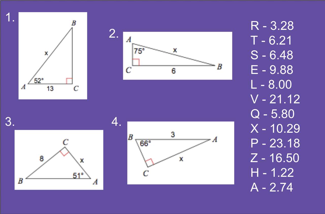 Rompecabezas trigonométrico puzzle online a partir de foto