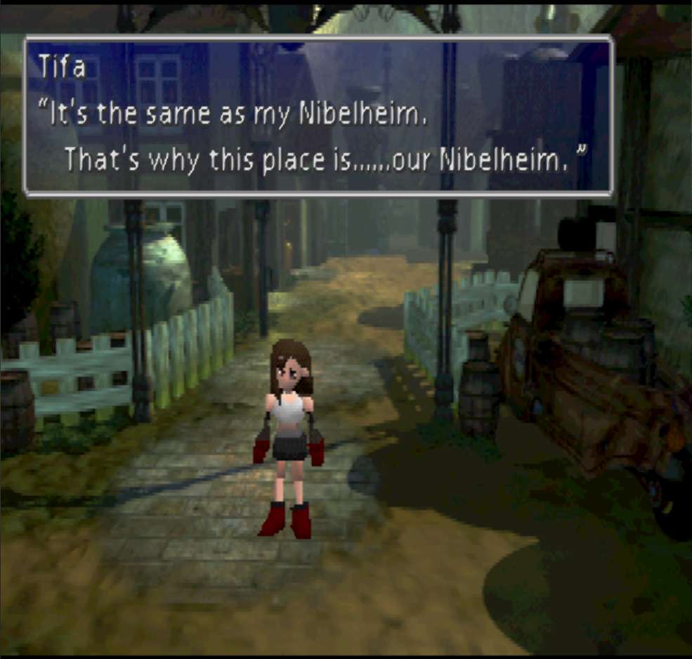 Tifa in Nibelheim puzzle online from photo