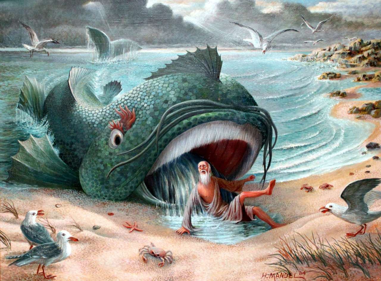 Jona en de walvis online puzzel