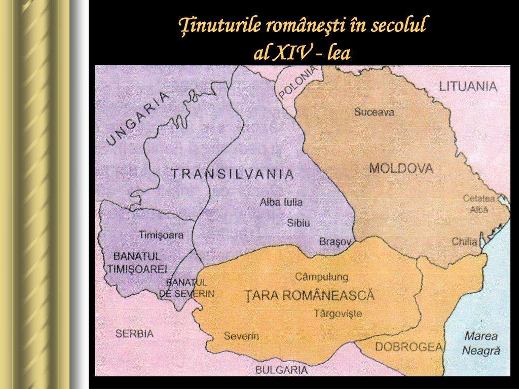 Întemeierea statelor Medievale Românești Online-Puzzle