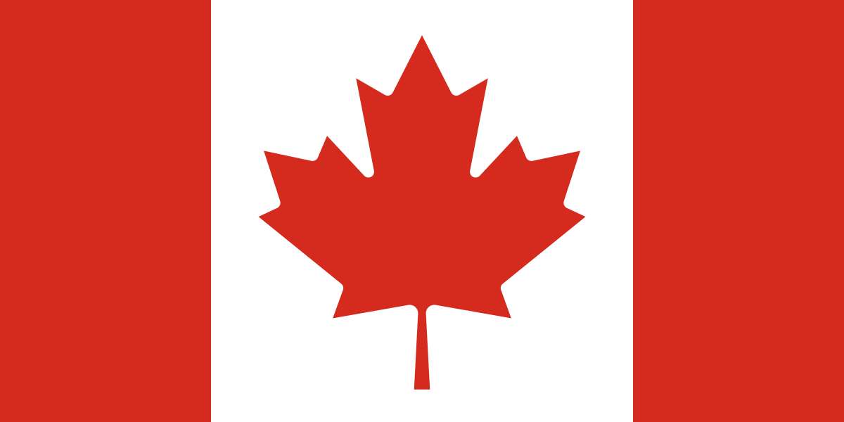 Mapa de Canadá puzzle online a partir de foto