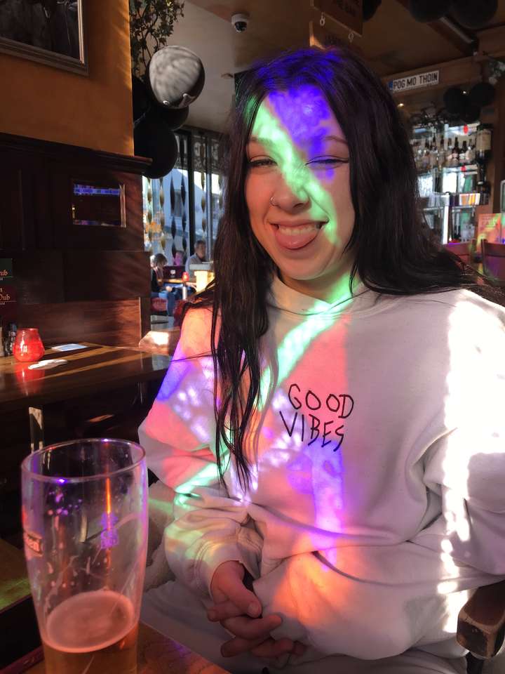 Rainbow Jenna pussel online från foto