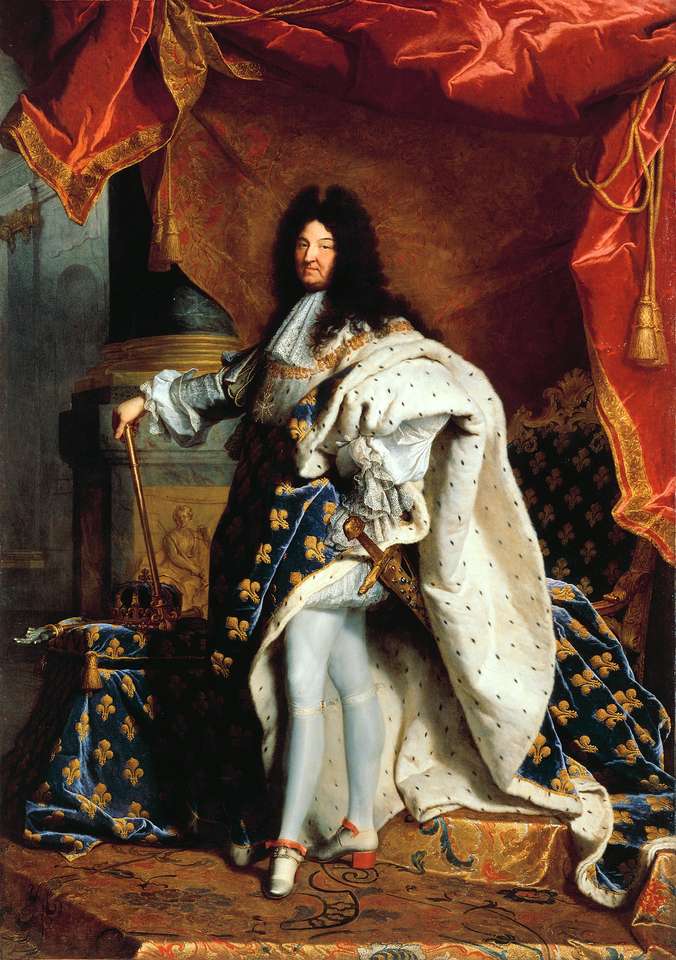 Lajos XIV puzzle online fotóról