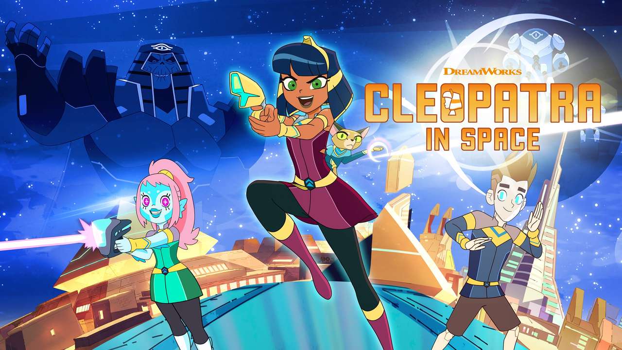 Cleopatra in space puzzle online from photo
