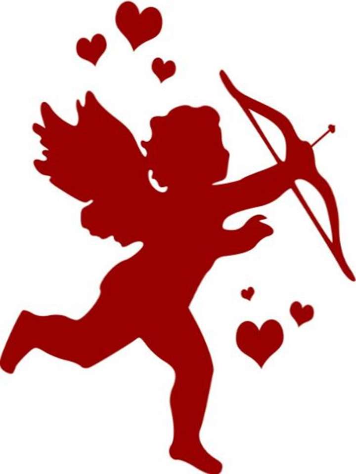 Valentýnský Amor online puzzle