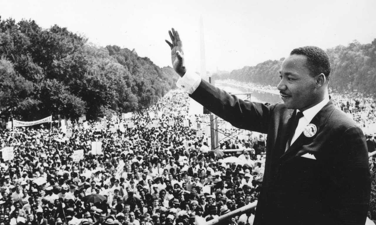 Martin Luther King Jr. pussel online från foto