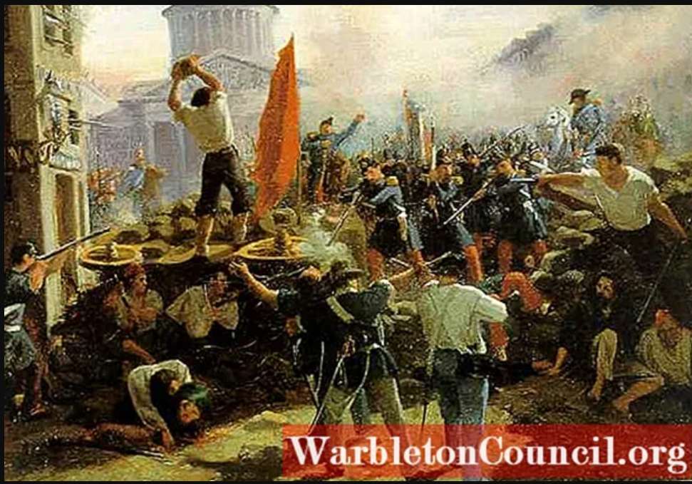 1848 zylgy revolutionair puzzel online van foto