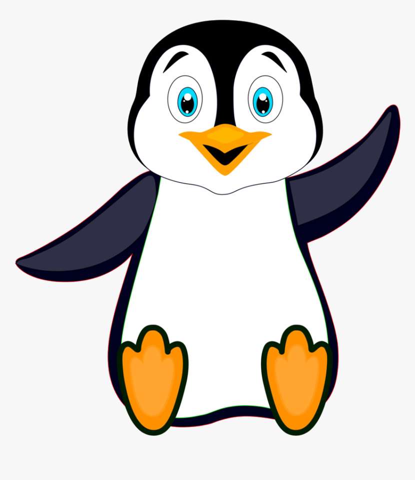 hádanka s tučňákem online puzzle