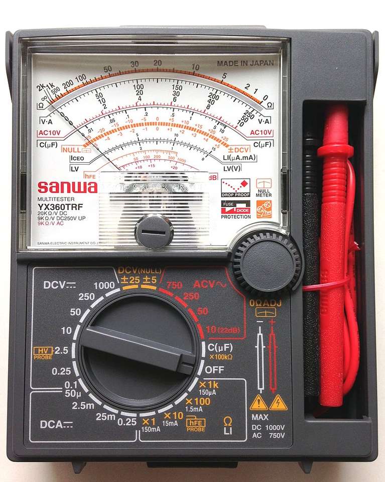 multimeter puzzle online from photo