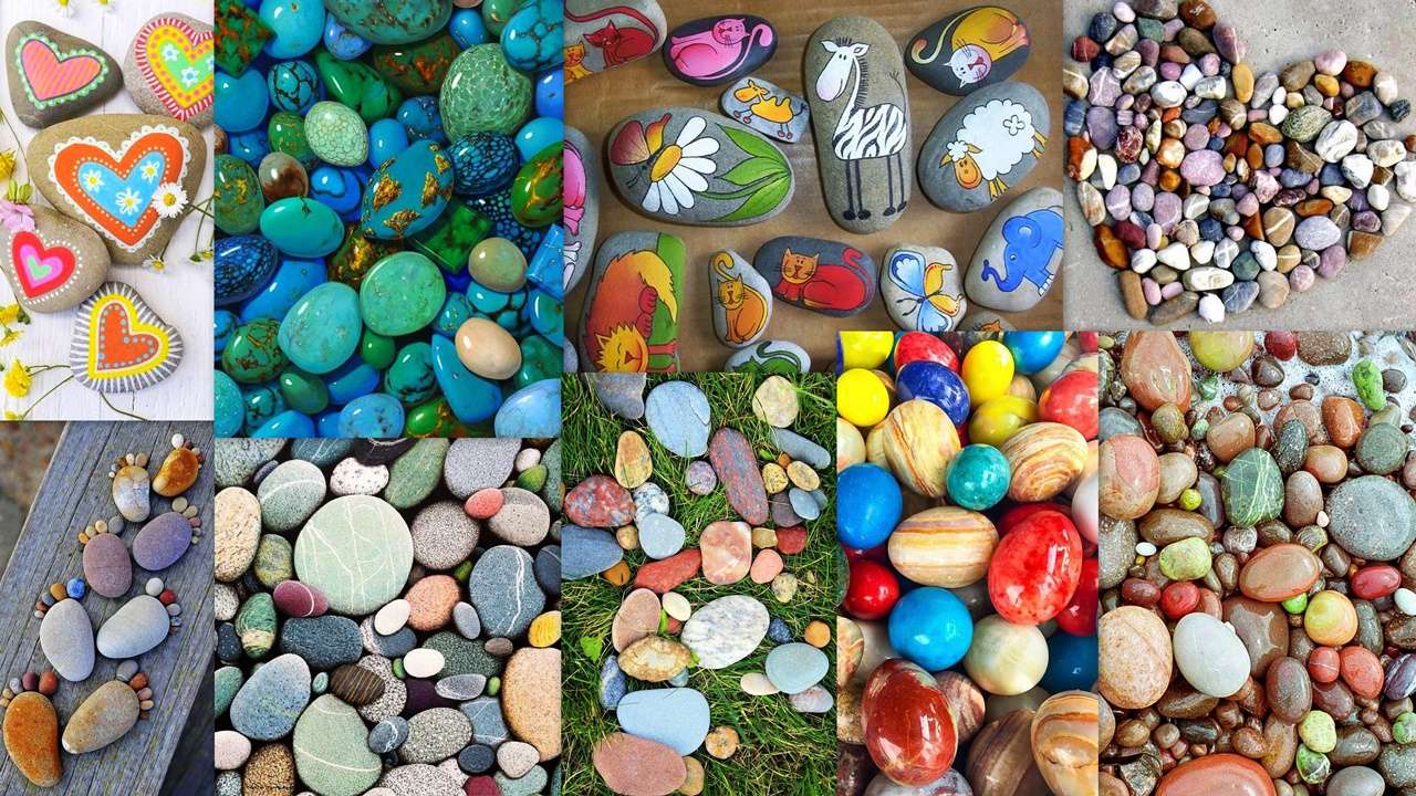 камъчета камъчета онлайн пъзел от снимка