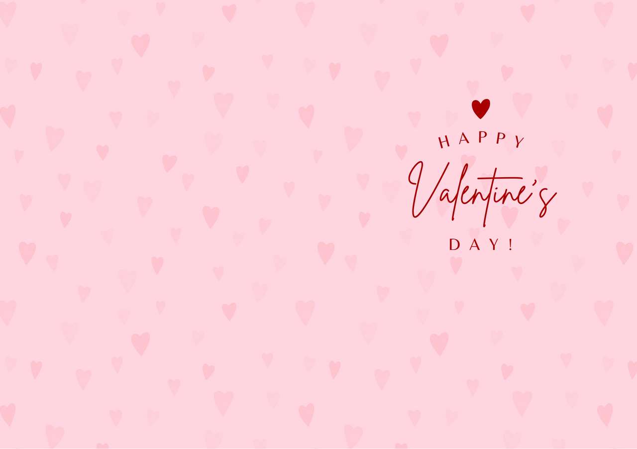 День святого Валентина пазл онлайн из фото