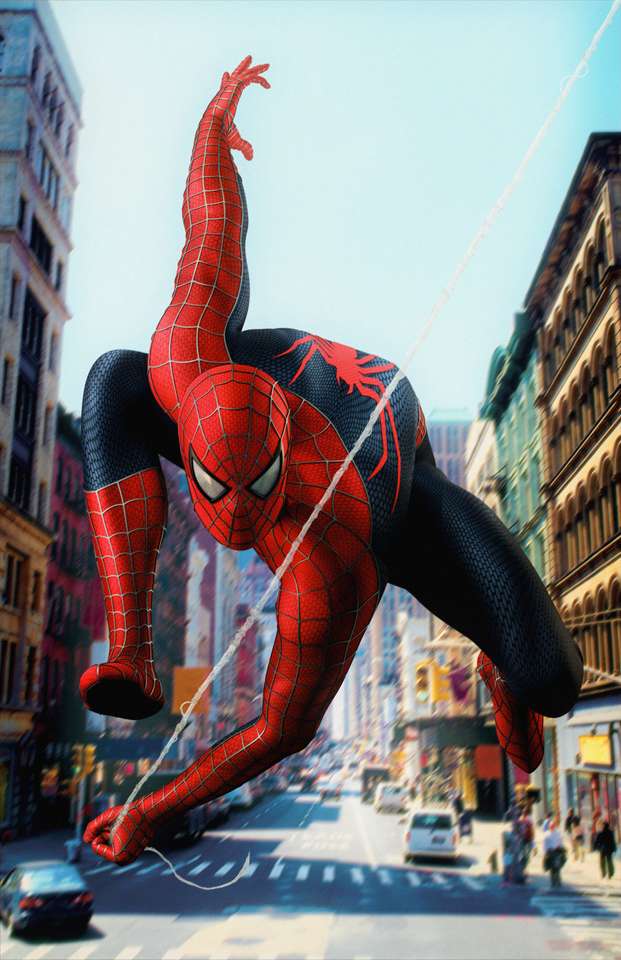 Spider-Man 2 puzzle online from photo