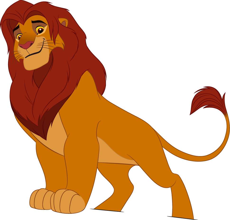 Simba Lion παζλ online από φωτογραφία