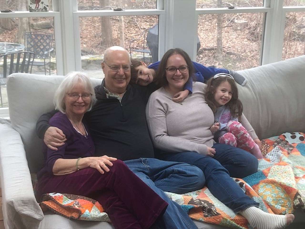 Sarah și familia și eu puzzle online din fotografie