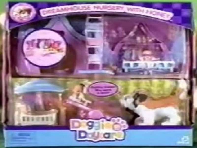 кучешка детска градина Dreamhouse детска стая с мед онлайн пъзел