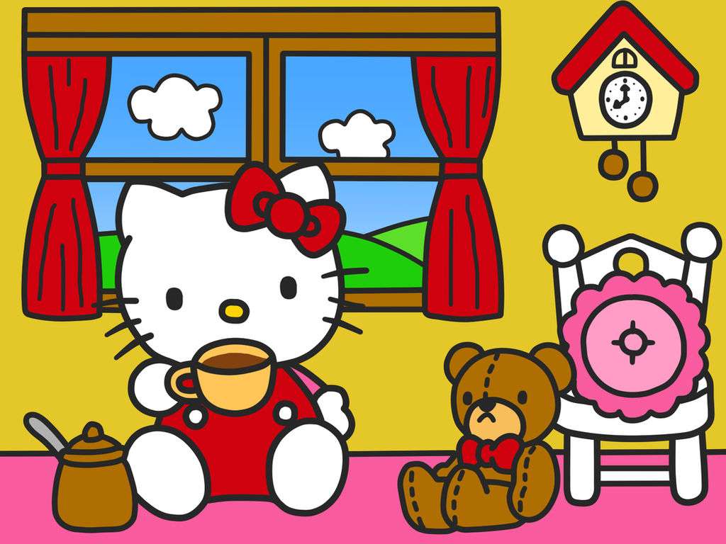 ciao Kitty puzzle online