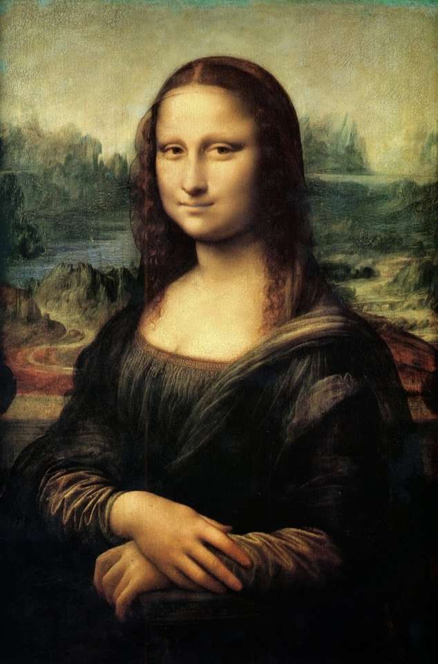 Mona Lisa puzzle online z fotografie