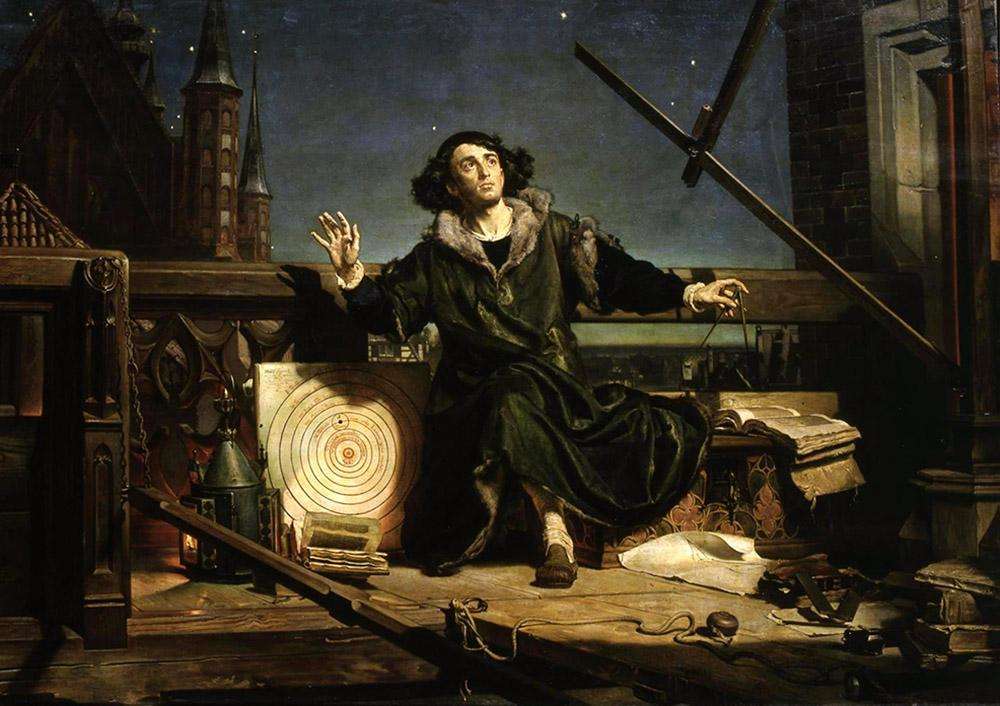 Mikołaj Kopernik puzzle online z fotografie