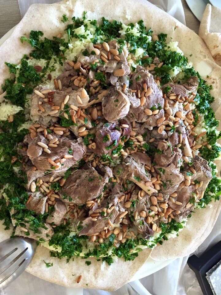 Mansaf Jordan pussel online från foto