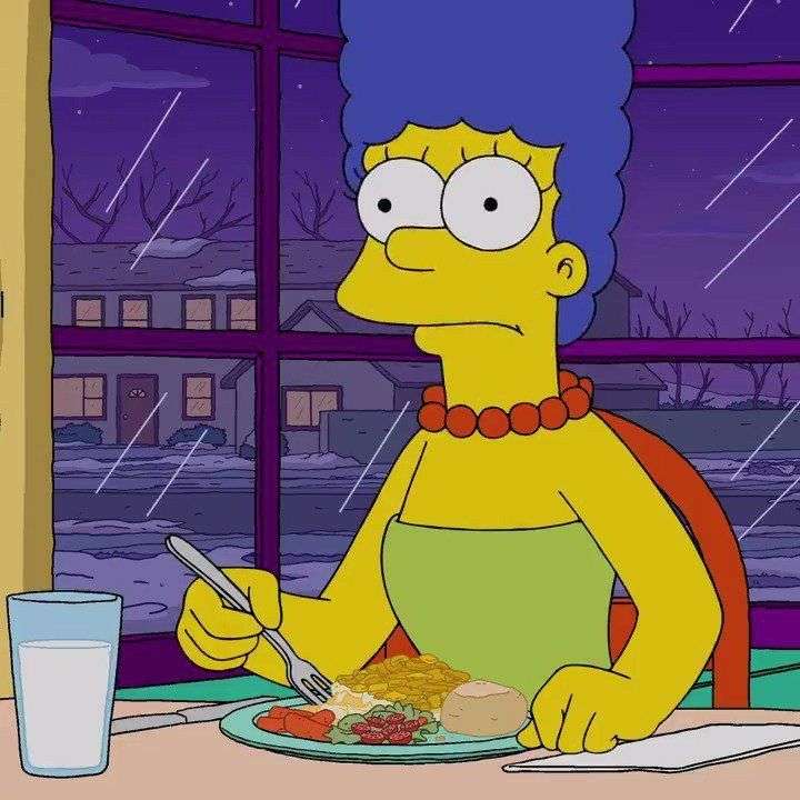 Marge Simpson παζλ online από φωτογραφία