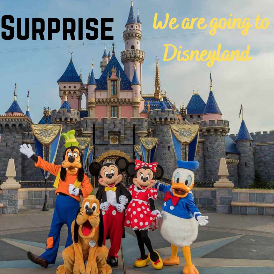 Disneylandia rompecabezas en línea