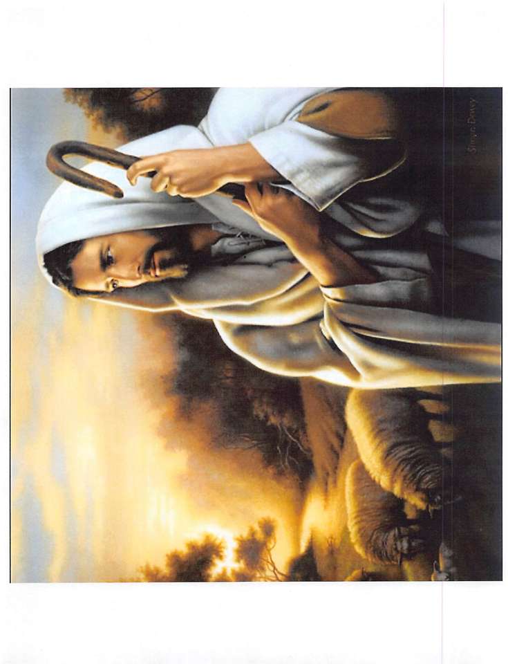 Ježíš obrázek online puzzle