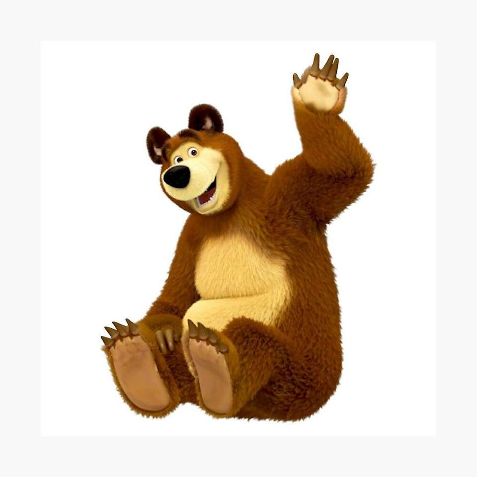 ours en peluche puzzle en ligne à partir d'une photo