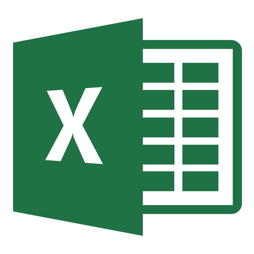 Icono de Excel rompecabezas en línea