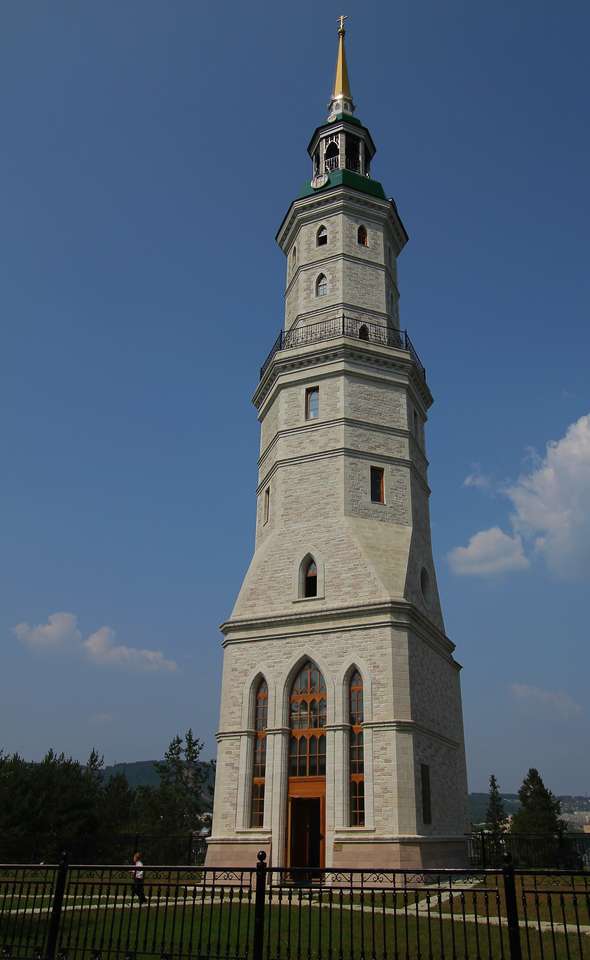 Πύργος - καμπαναριό παζλ online από φωτογραφία