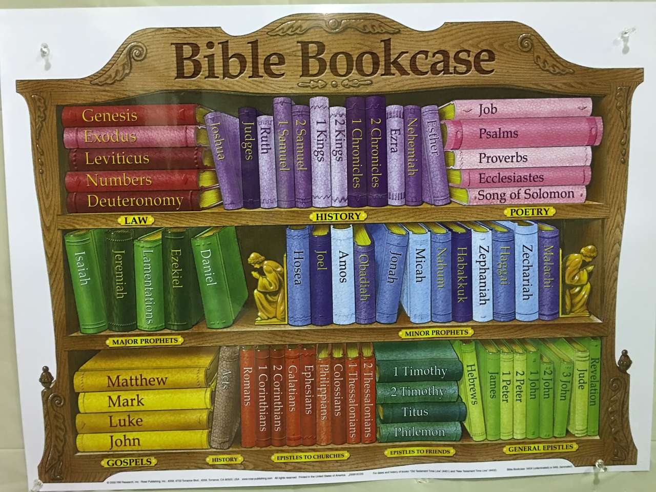 Books of the Word puzzle online from photo