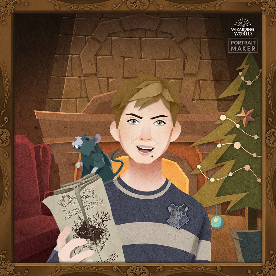 Hogwarts puzzle online from photo