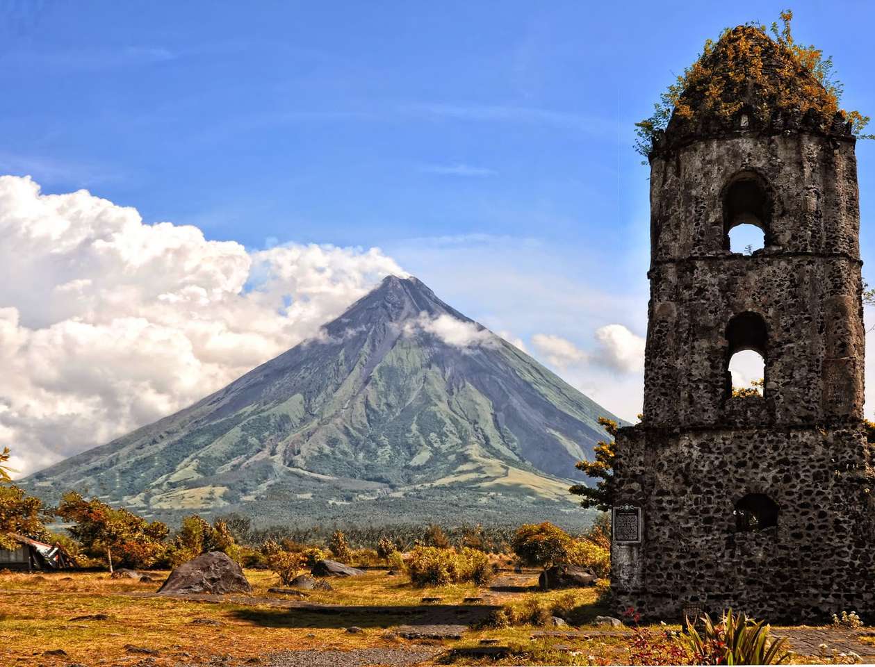 sopka Mayon online puzzle