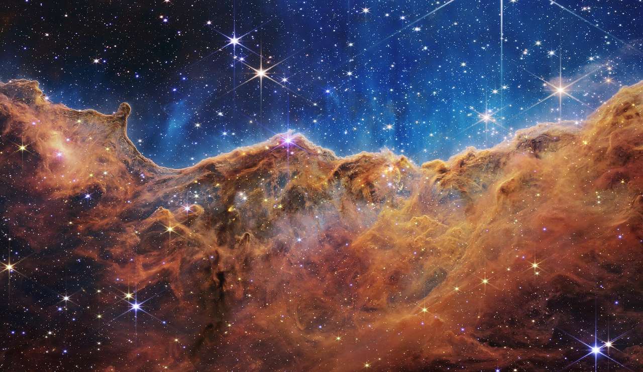 carina nebula puzzle online from photo