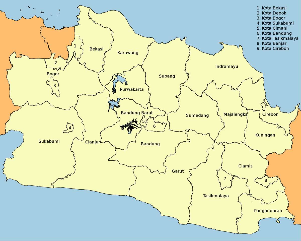 Java Occidental rompecabezas en línea