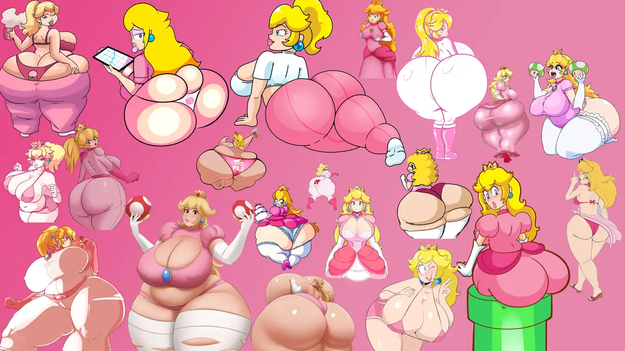 THICC PRINCESS PEACH - ePuzzle photo puzzle