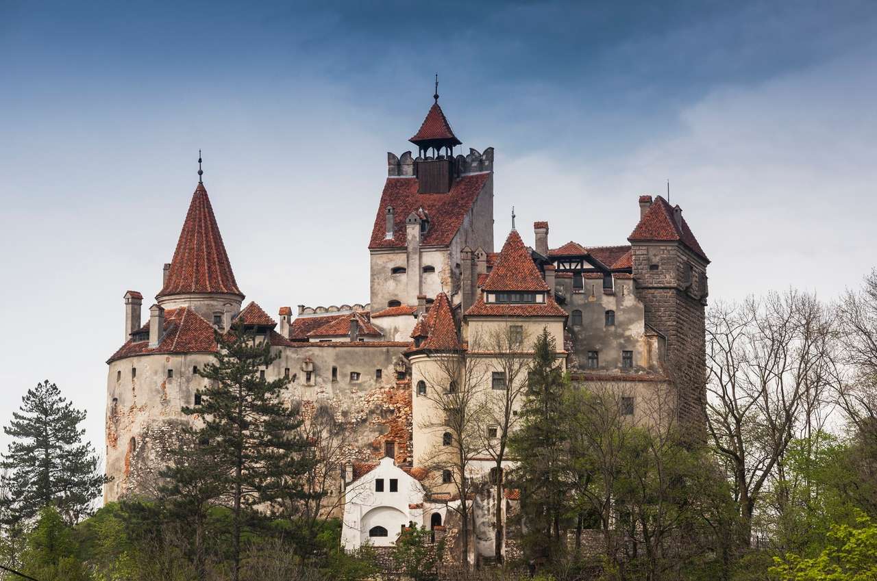 dracula burg von bran Online-Puzzle