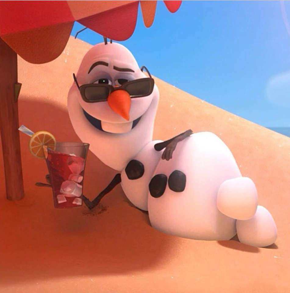 Olaf Disney online puzzel