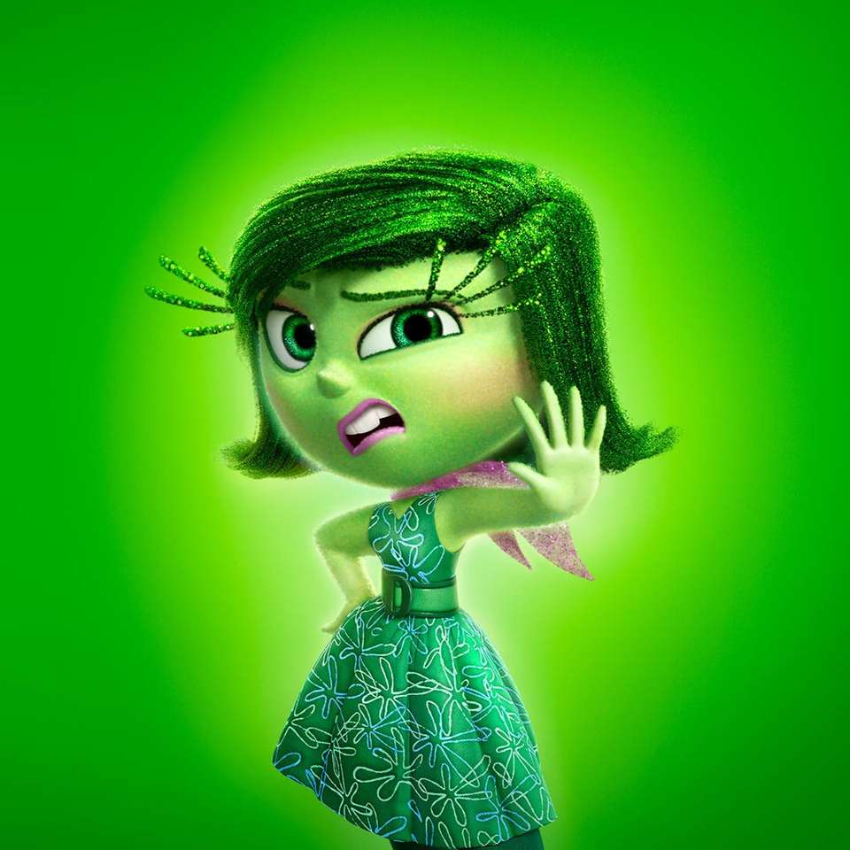 disgust from inside out puzzle online from photo