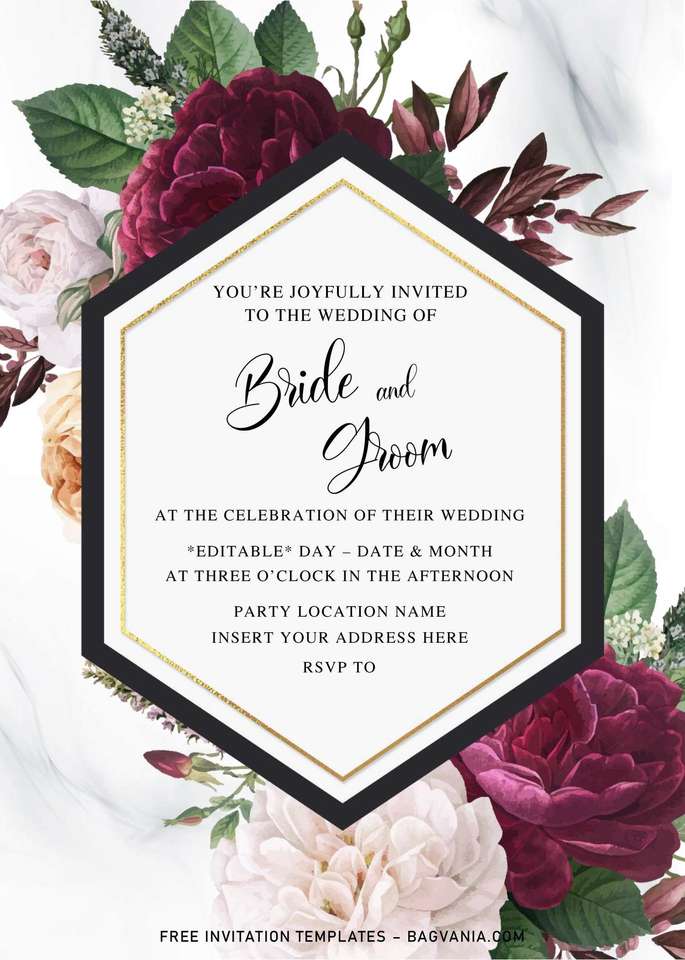 結婚式招待状 写真からオンラインパズル
