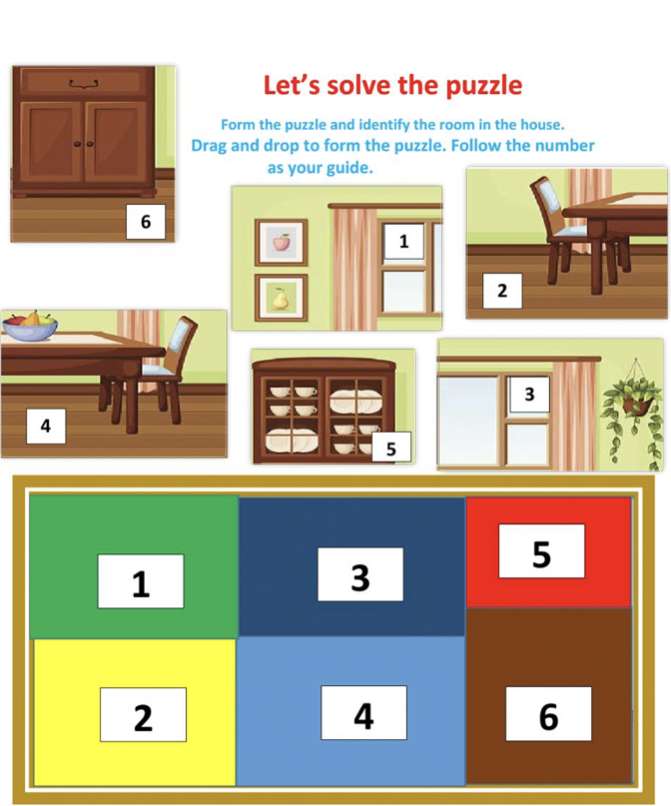 Sala de estar puzzle online a partir de foto