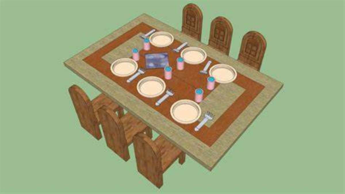 salle à manger online puzzle