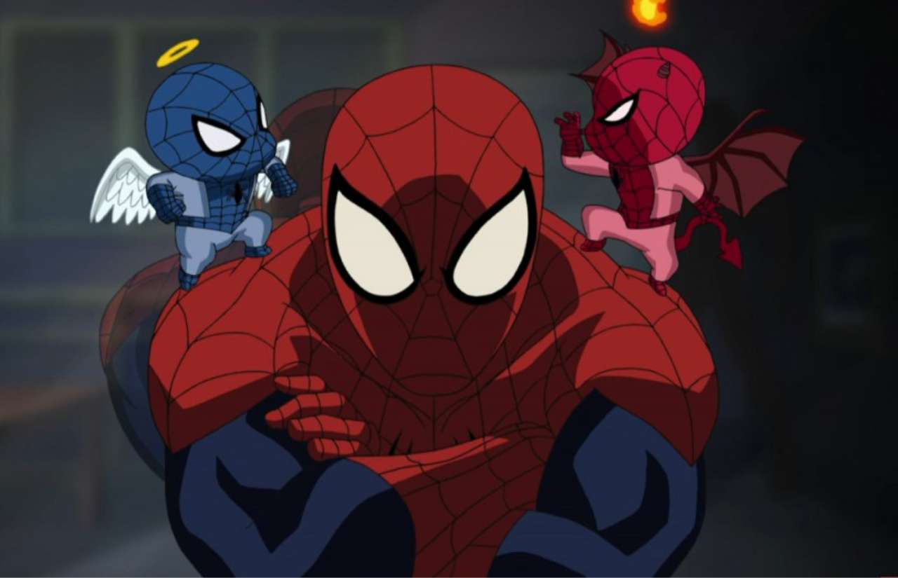 Ultimate Spider-Man онлайн пъзел от снимка