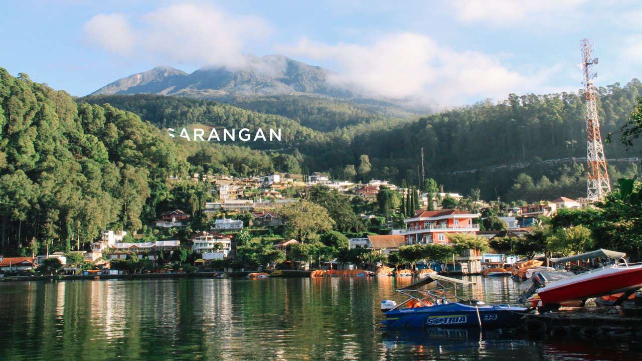 Sarangan puzzle online da foto