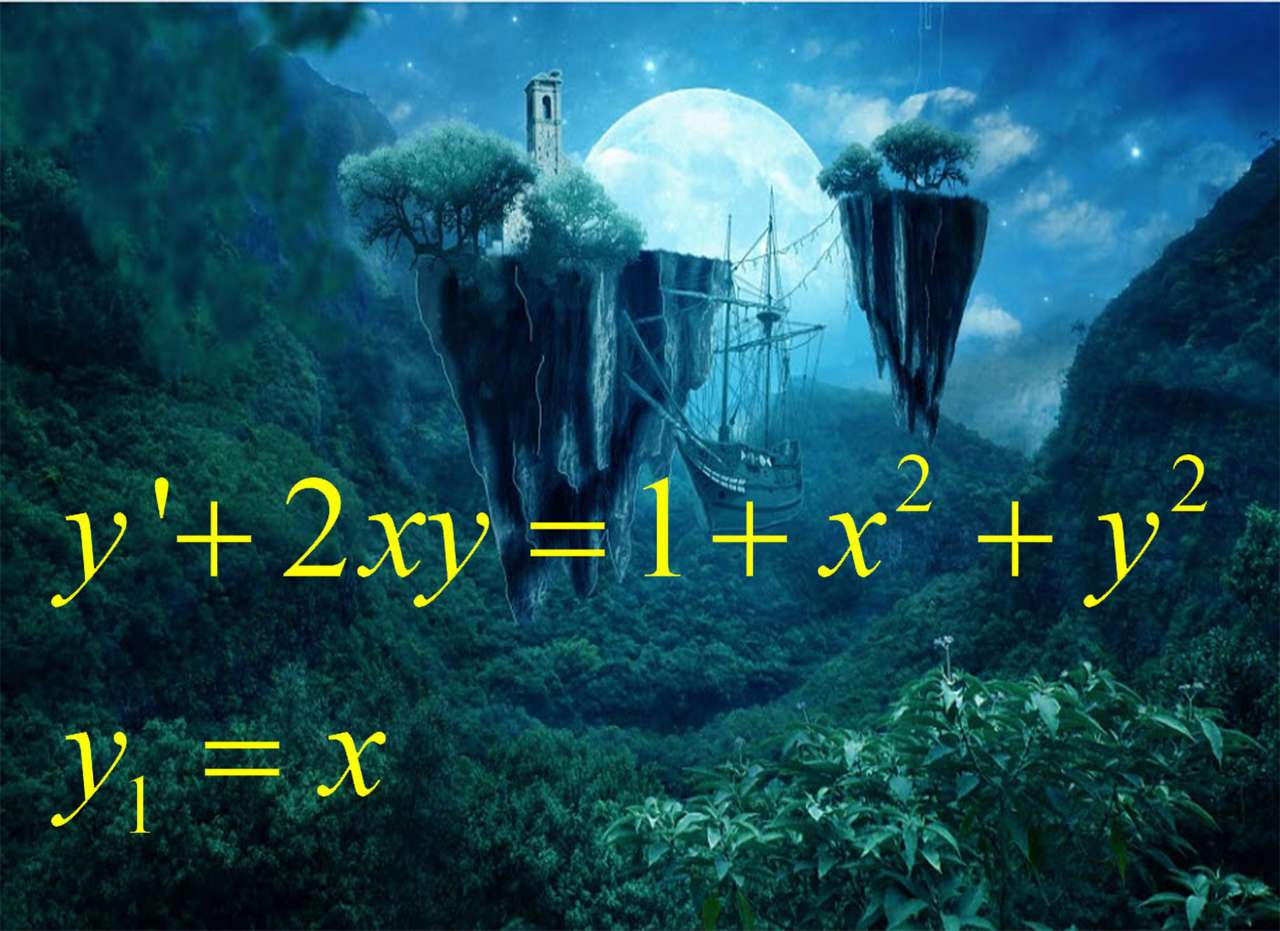 ORDINARY DIFFERENTIAL EQUATIONS puzzle online from photo