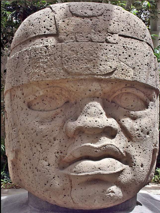 Olmec culture puzzle online from photo