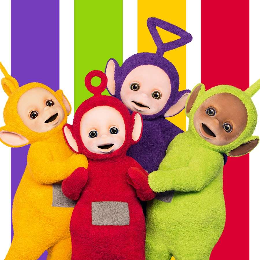 Teletubbies puzzle online from photo
