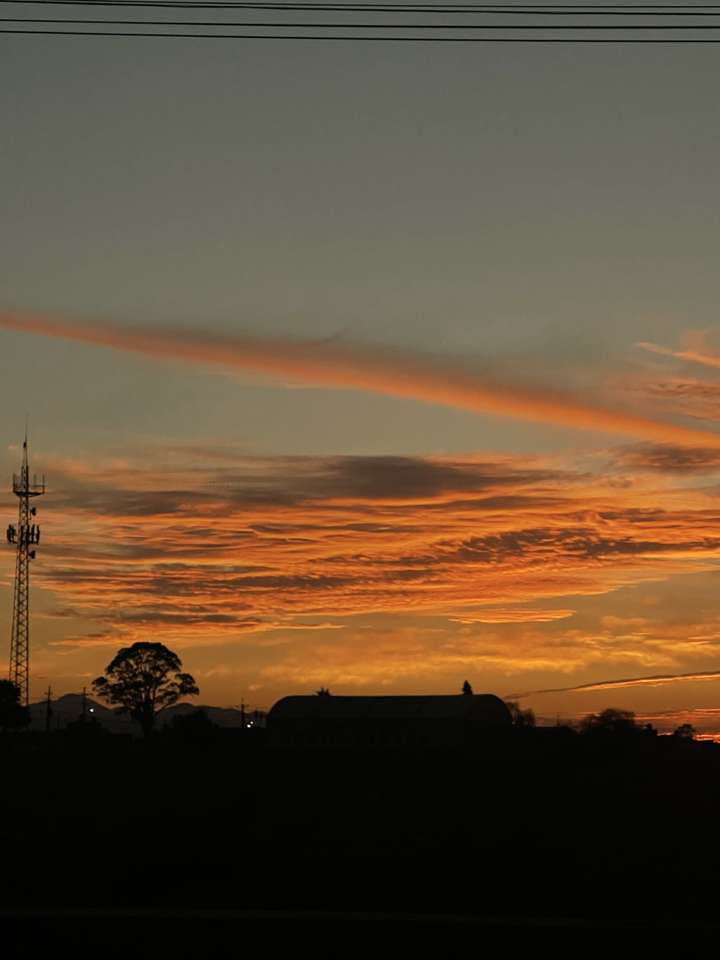 Abend Sonnenuntergang Online-Puzzle