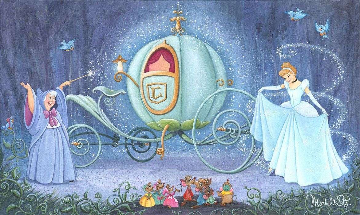CINDERELLA. FAIRY TALE puzzle online from photo