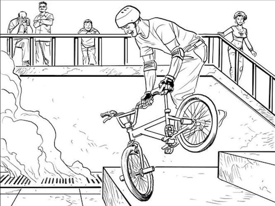 bmx puzzle 2 puzzle online from photo