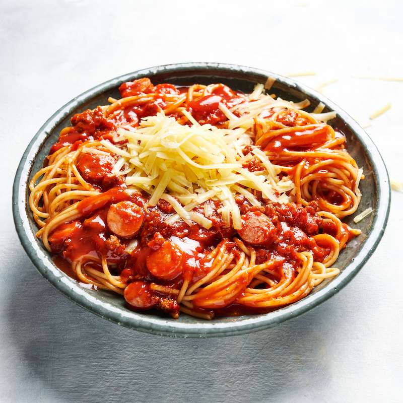 Recept na špagety online puzzle